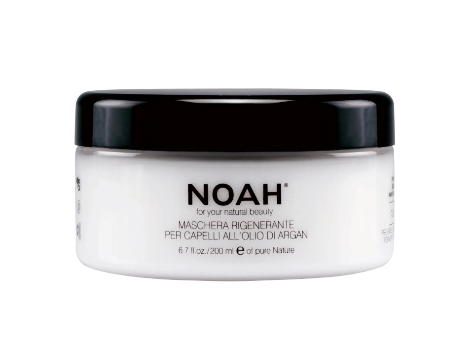 Noah regenerating hair mask with argan oil is ideal for split ends