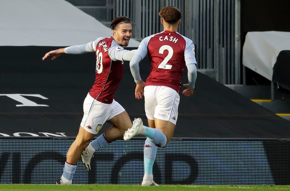 Jack Grealish led the charge as Aston Villa cruised to a 3-0 win at Fulham