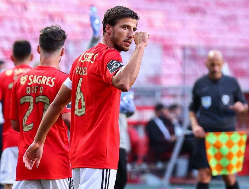 Ruben Dias is on the brink of completing his £50m move to Man City