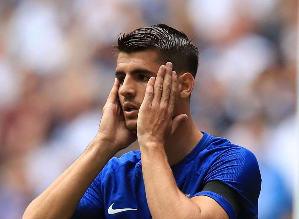 Alvaro Morata failed to ignite a struggling Chelsea side