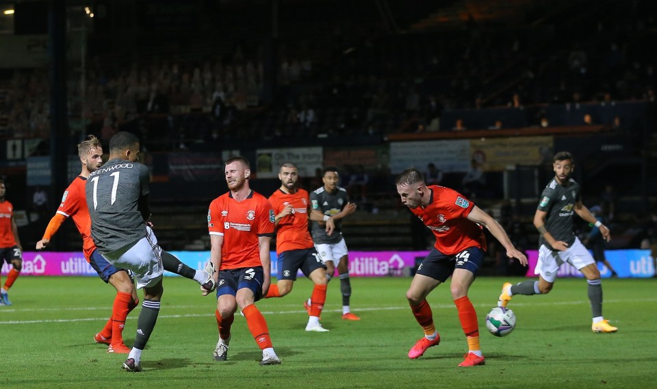 Mason Greenwood stroked a late third in to put gloss on the scoreline