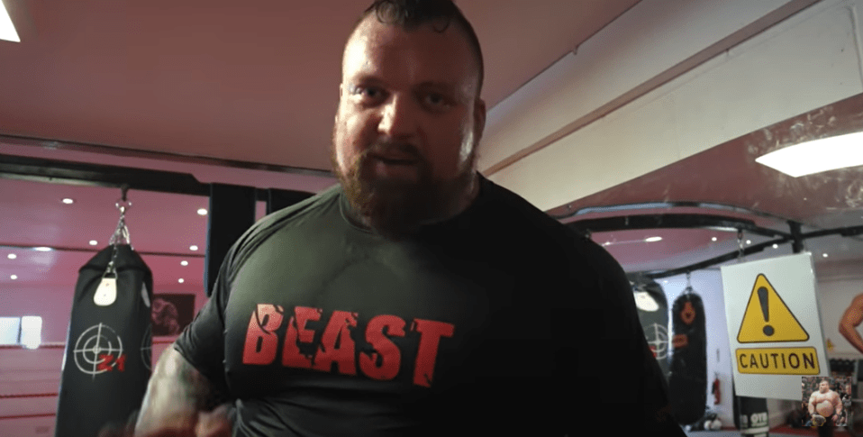 World's strongest man Hall has warned Thor he is going to KO him