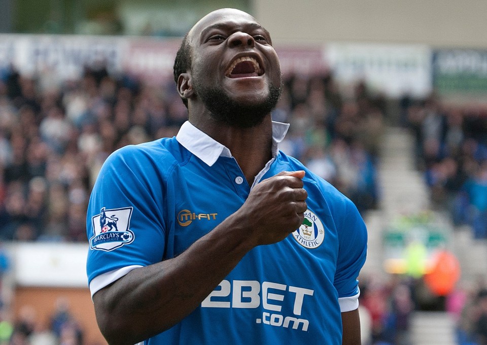 Victor Moses has donated £20,000 to former club Wigan