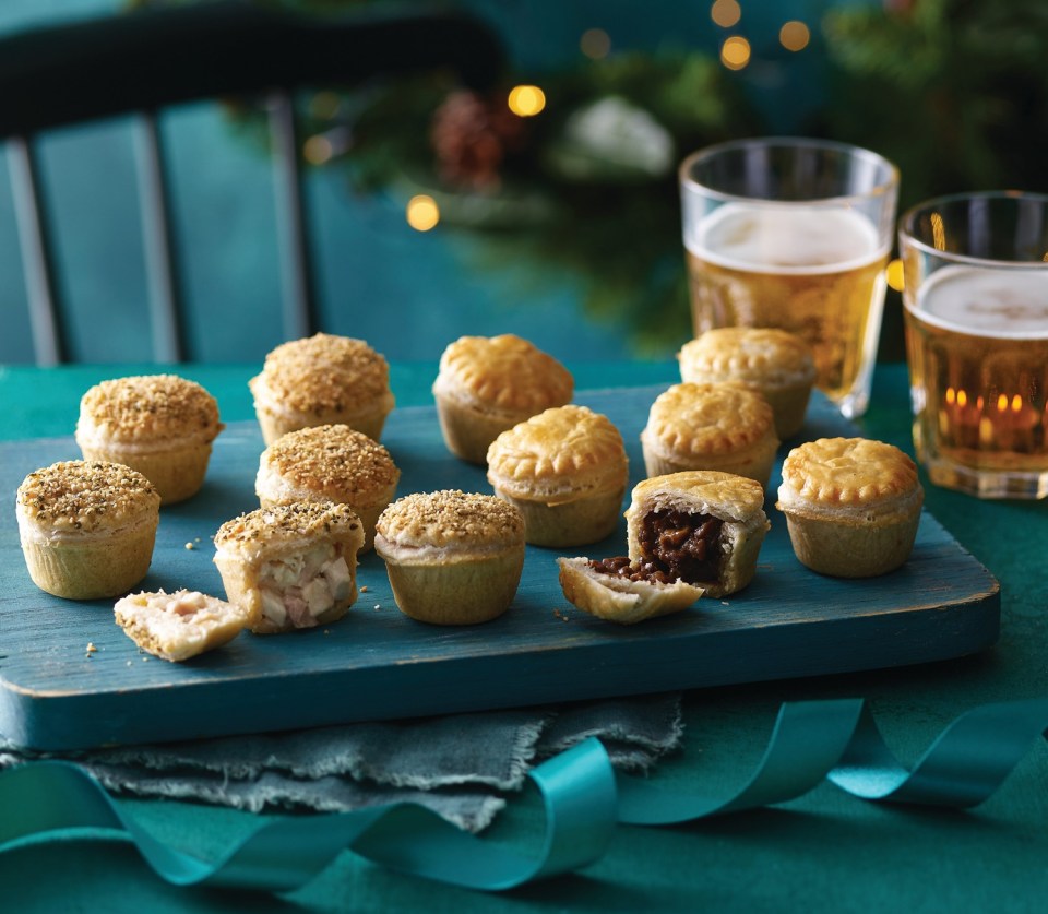 Morrisons is selling mini pies as part of its Christmas 2020 range