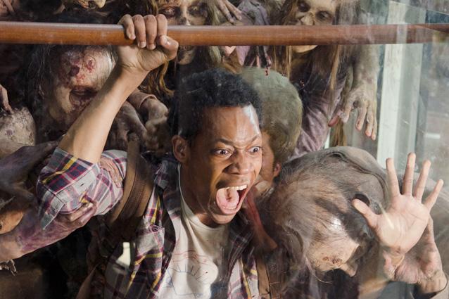 Noah was eaten alive by walkers