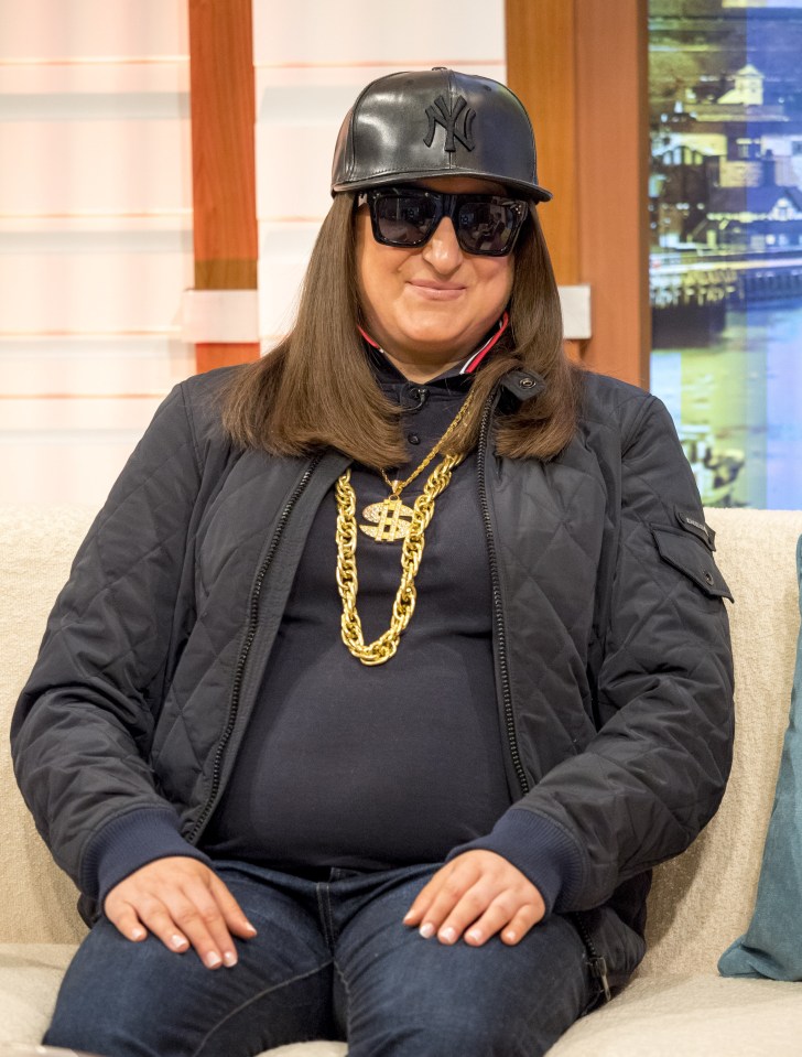 Honey G has lost two stone - pictured in 2018