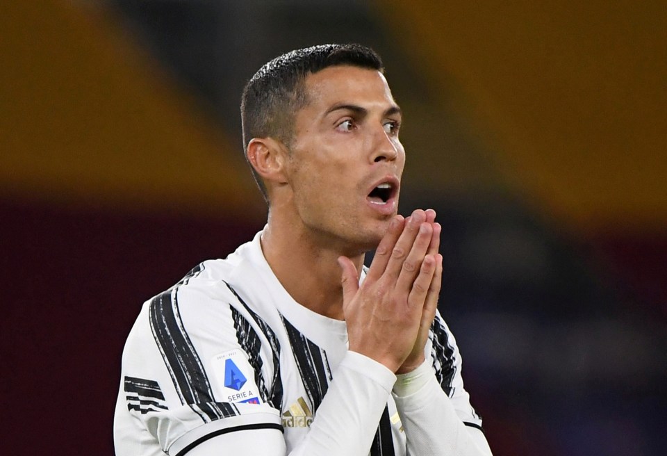 Cristiano Ronaldo is yet to shake off Covid-19