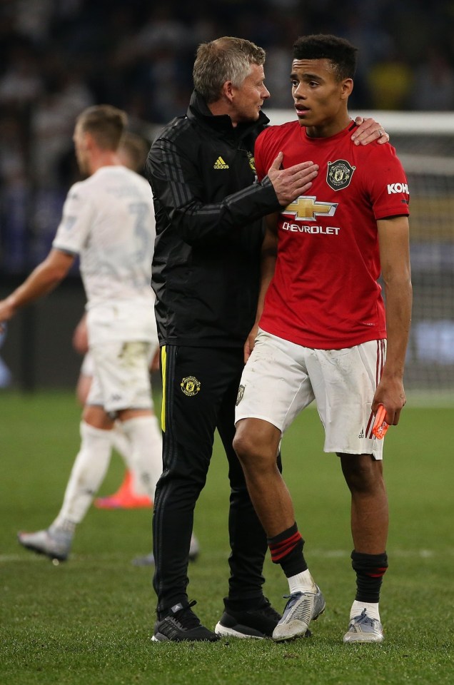 Solskjaer has backed Greenwood after the youngster's latest troubles