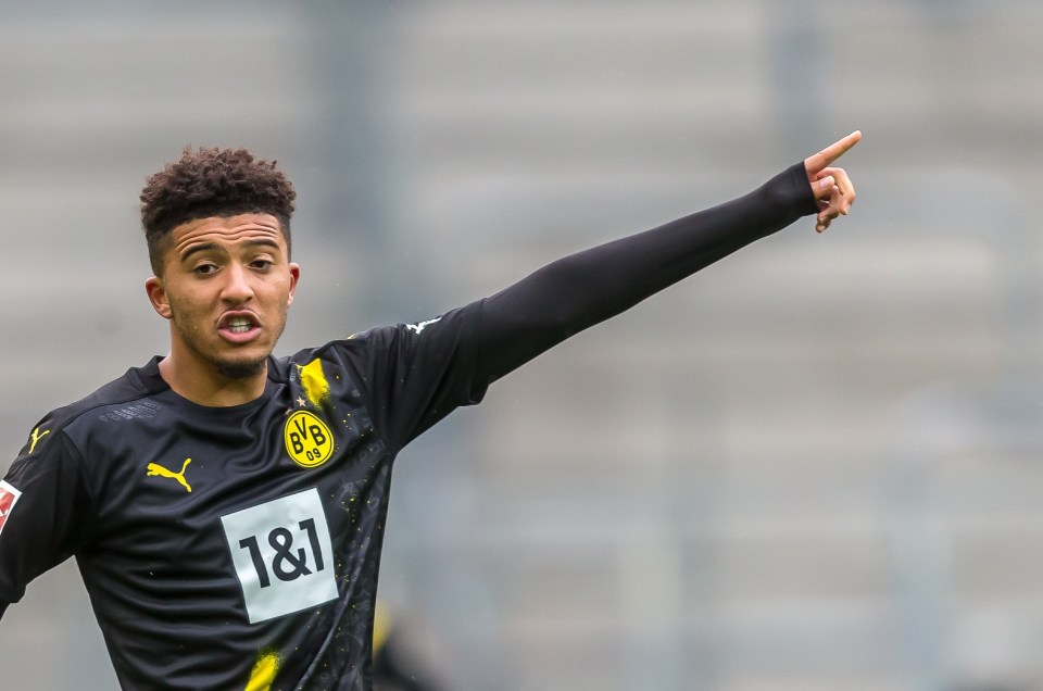 Borussia Dortmund's Jadon Sancho is still Manchester United's No1 target