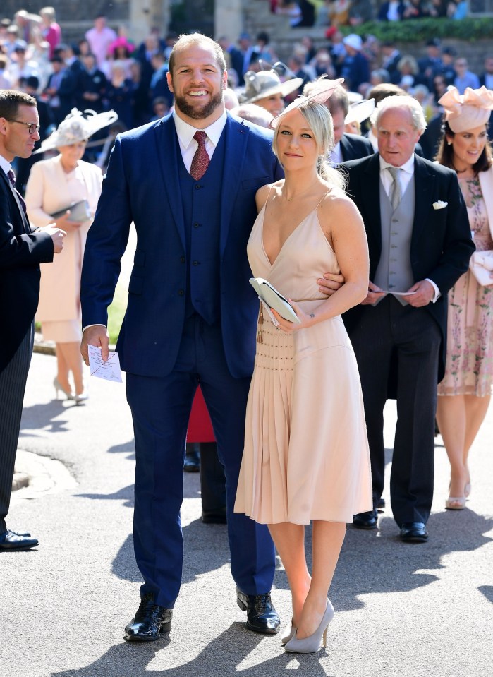 The couple were among the guests at Prince Harry and Meghan Markle’s 2018 wedding at Windsor Castle