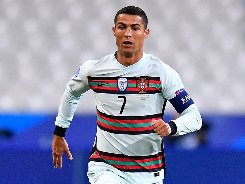 Ronaldo had earlier worn the jersey for the full 90 minutes of the draw