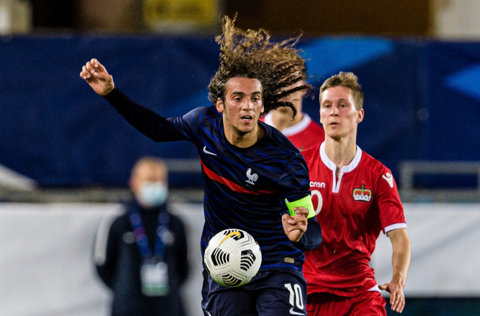 Matteo Guendouzi had spent the last week away with France's Under-21s