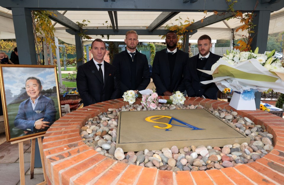 Leicester City paid their respects to Khun Vichai Srivaddhanaprabha on the two-year anniversary of his death