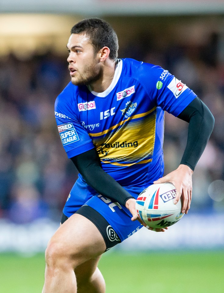 Lolohea was switchedbetween full back and half back at Leeds