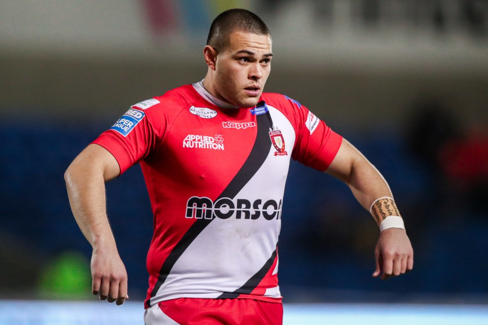 Tui Lolohea left for New Zealand a Leeds players and came back a Salford player