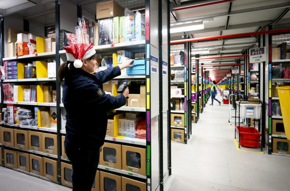 Amazon is looking for 20,000 seasonal workers to cope with the demands of Christmas