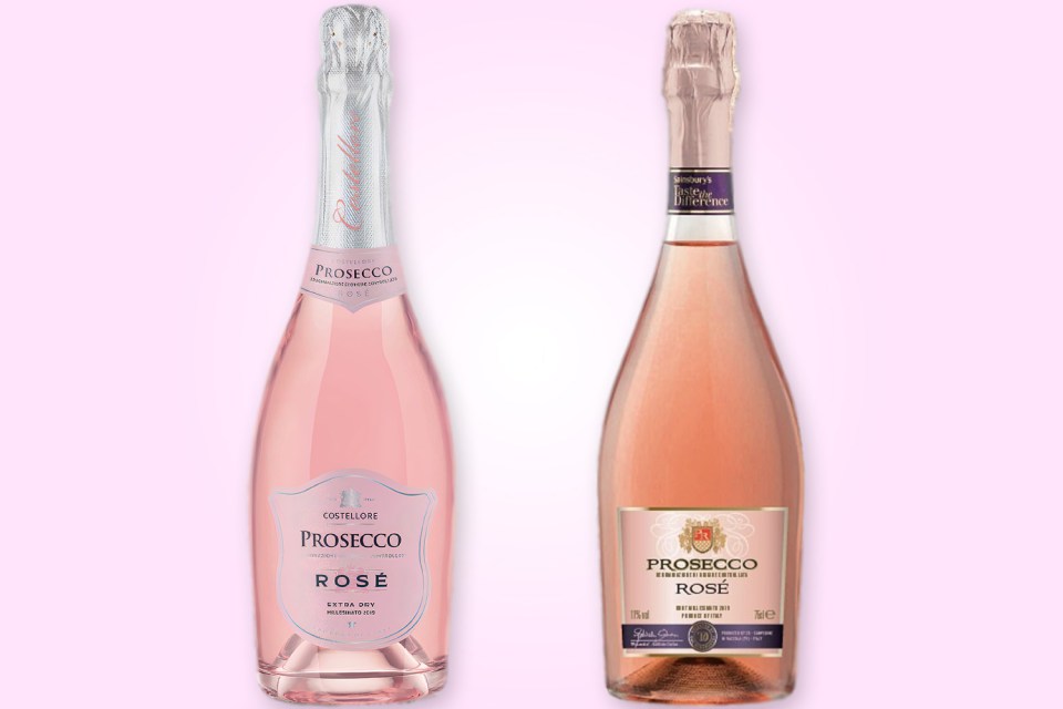 Aldi and Sainsbury's are among the first UK supermarkets to sell Prosecco Rosé