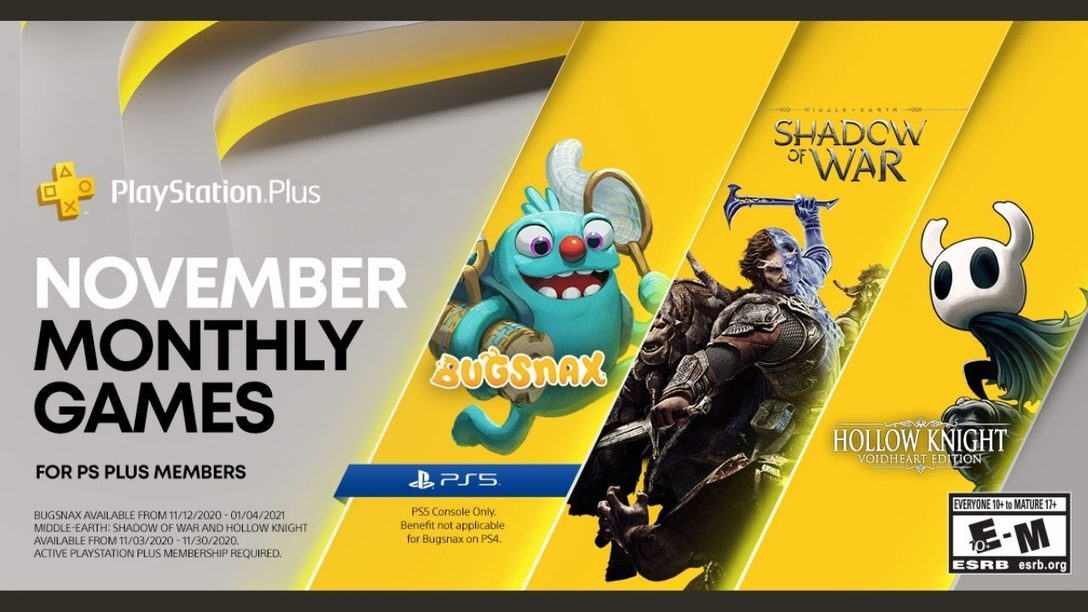 PS Plus adds new games to play every month.