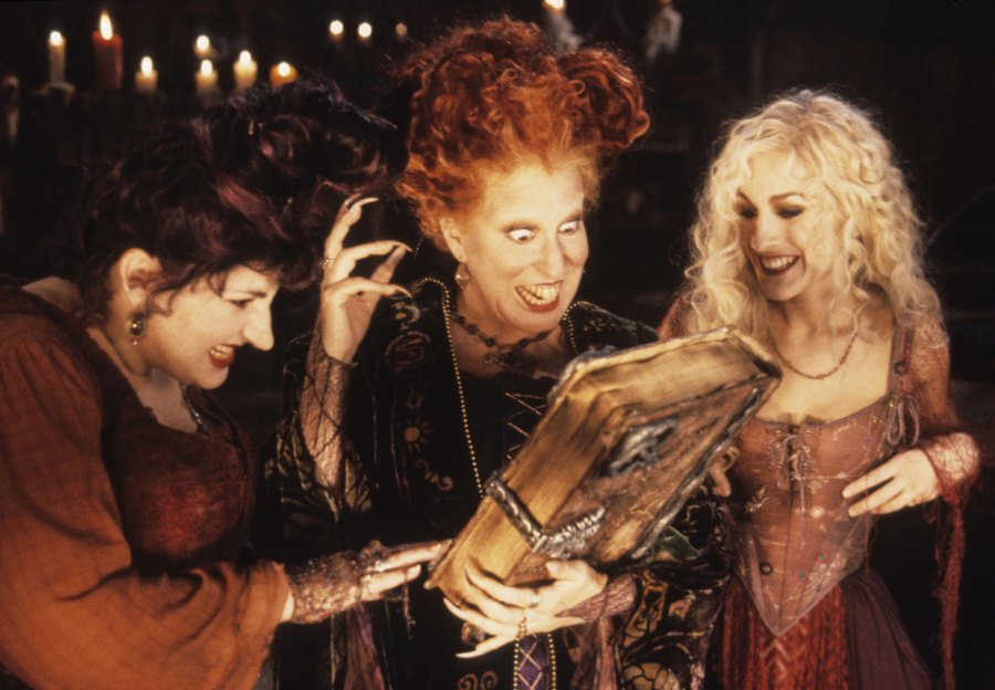 In Hocus Pocus the Witches come back from the dead to terrorize the residents of a town in New England