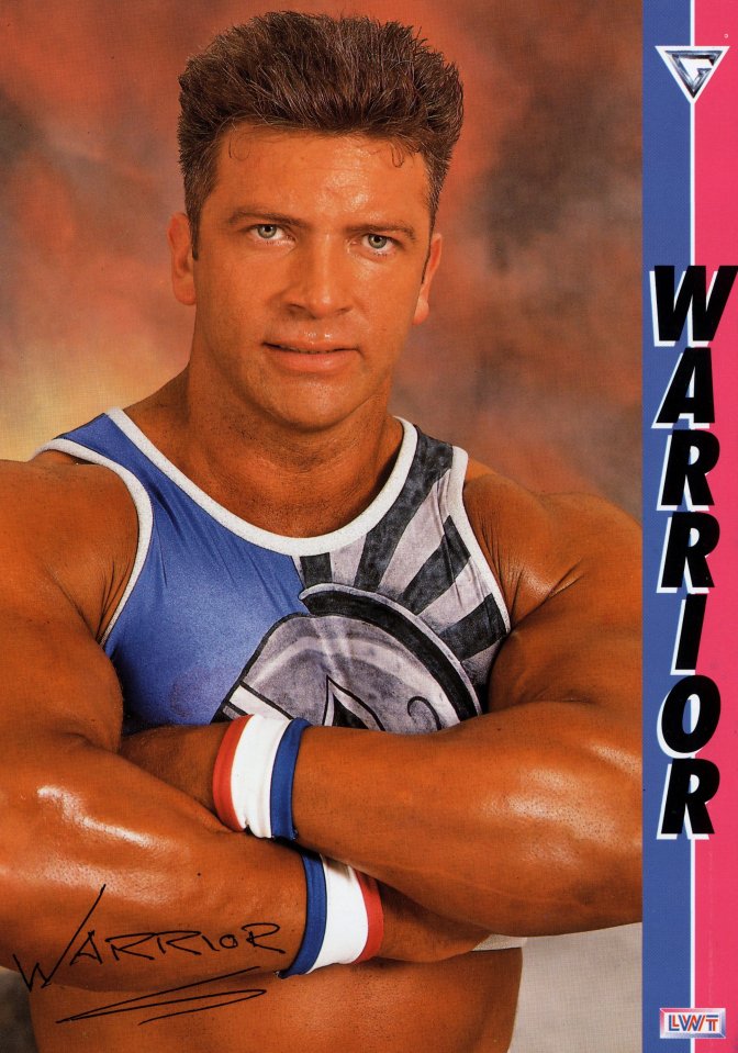 His alter-ego, Warrior, was a fan favourite on the show