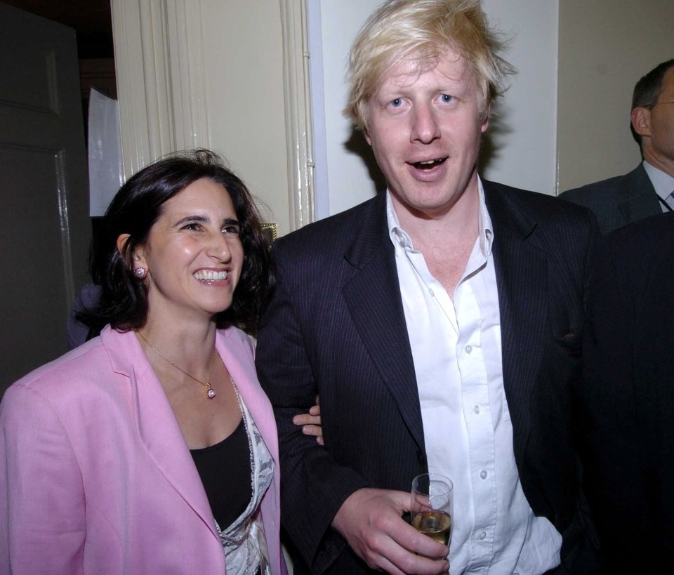 Boris Johnson married his second wife Marina Wheeler in 1993