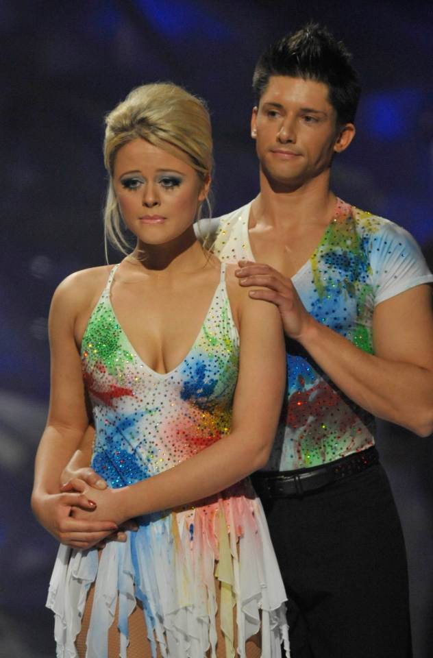 Emily and Holly's paths had previously crossed on Dancing On Ice in 2010 - which Holly also presented 