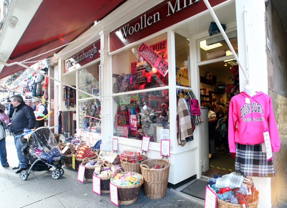 Edinburgh Woollen Mill also operates shops under its own brand