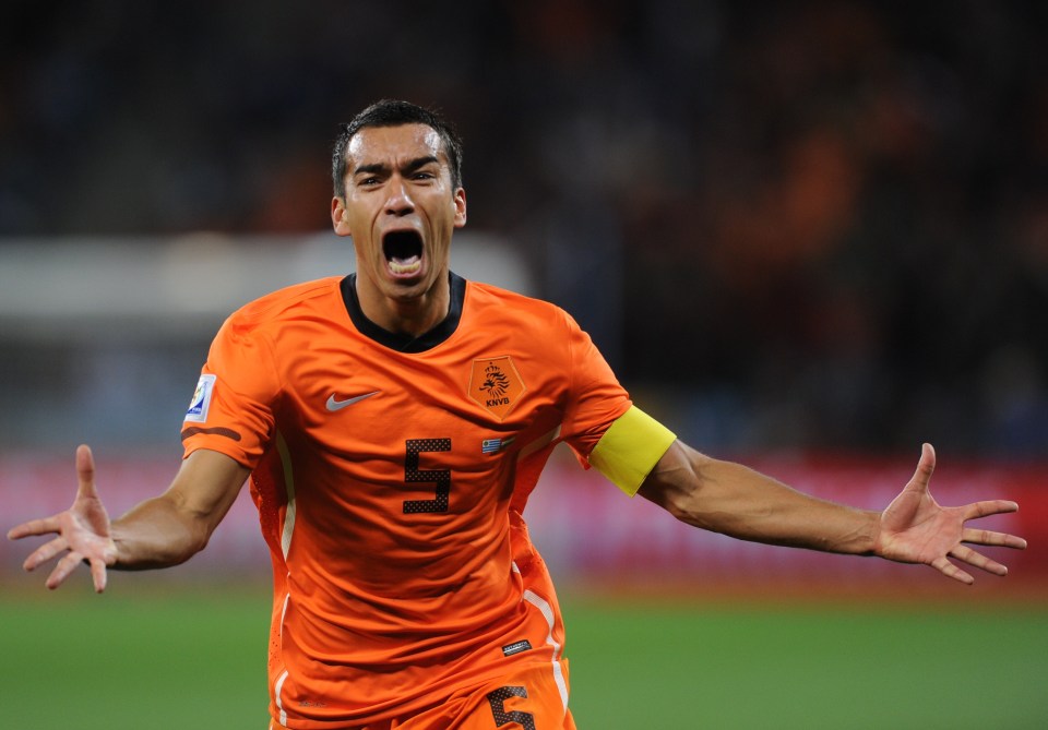 Van Bronckhorst left Arsenal, shone at Barcelona and even reached the 2010 World Cup final