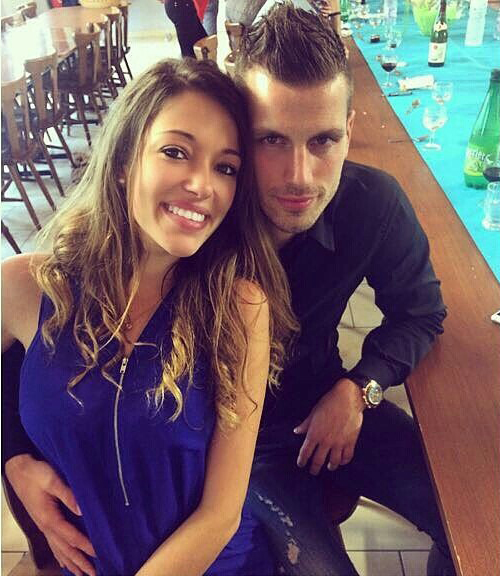 Morgan Schneiderlin's wife, Camille, had to bear the brunt of her husband's frustrations with van Gaal