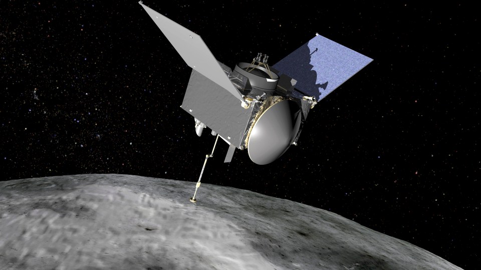 Nasa wants to sample a piece of the asteroid today