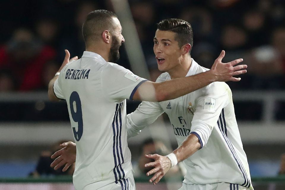 Karim Benzema set Cristiano Ronaldo up 47 times in nine seasons at Real Madrid