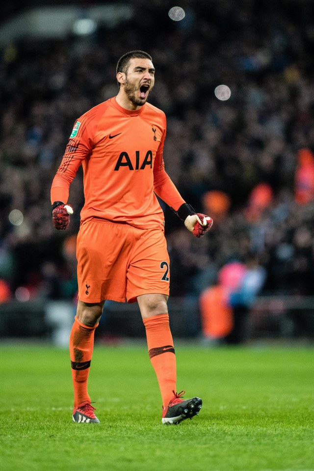 The Toffees have also held talks with Tottenham about Paulo Gazzaniga