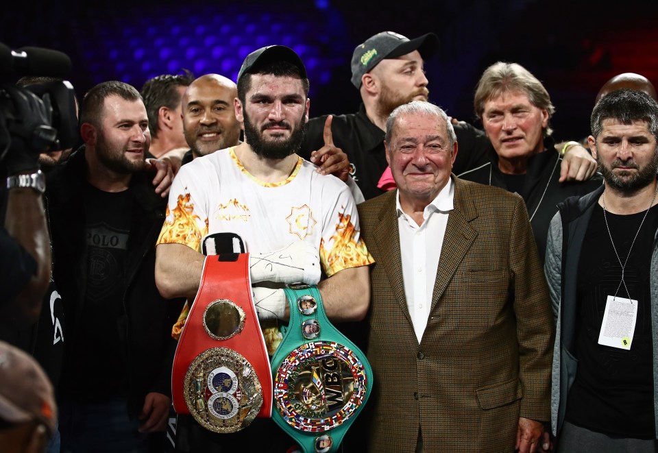 Artur Beterbiev makes up the top ten of the latest P4P rankings