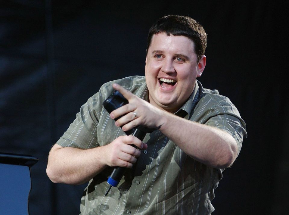 We can all 'share' a laugh with Peter Kay