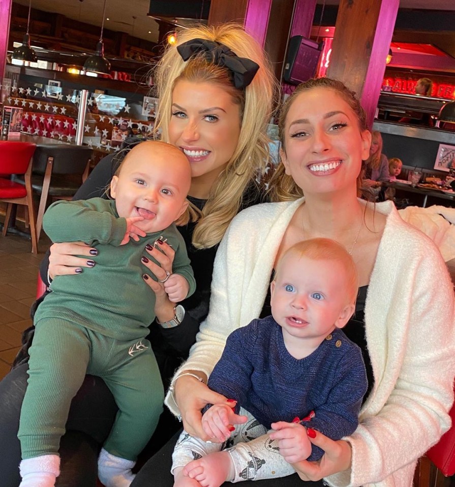 Mrs Hinch and Stacey Solomon threw a superhero themed party for their babies, Ron and Rex