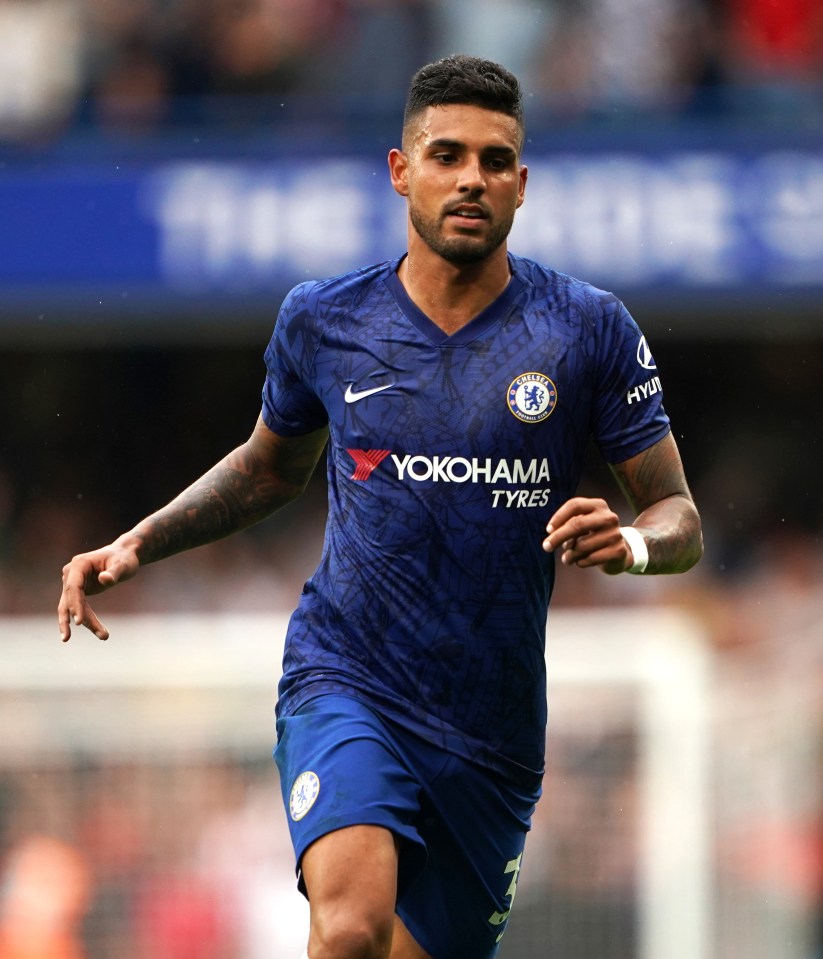 Emerson has failed to stake a first-team place in the team this season 