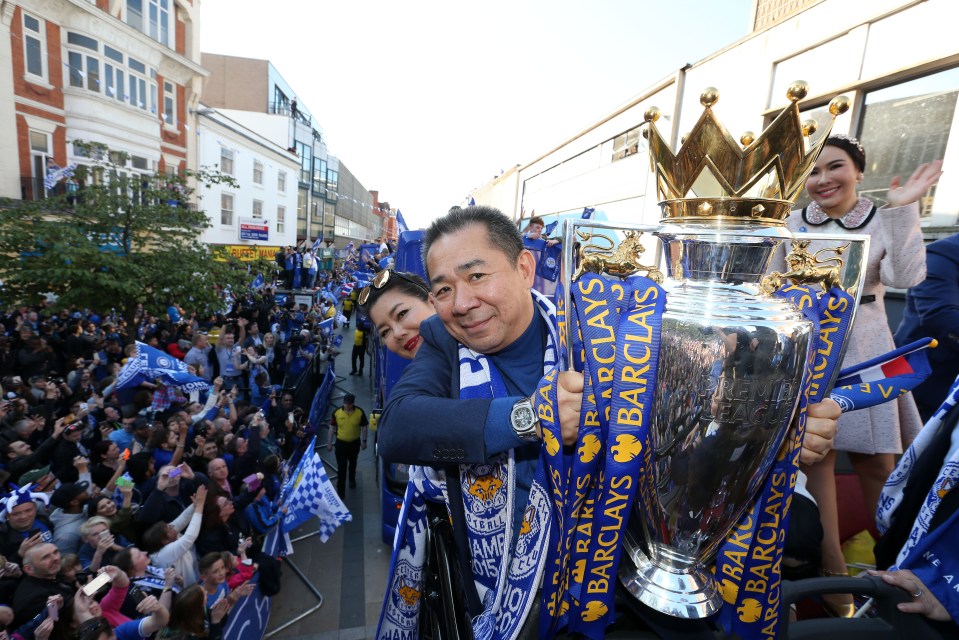 Vichai Srivaddhanaprabha helped Leicester to an incredible Premier League title triumph