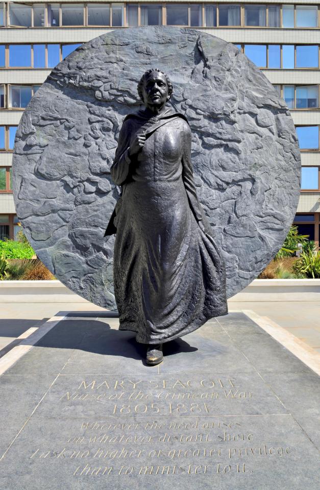 Dame Elizabeth was a lead campaigner in bringing about the first statue of a woman of colour in the UK, that of Mary Seacole, the Jamaican nurse who cared for wounded Brits in the Crimean War