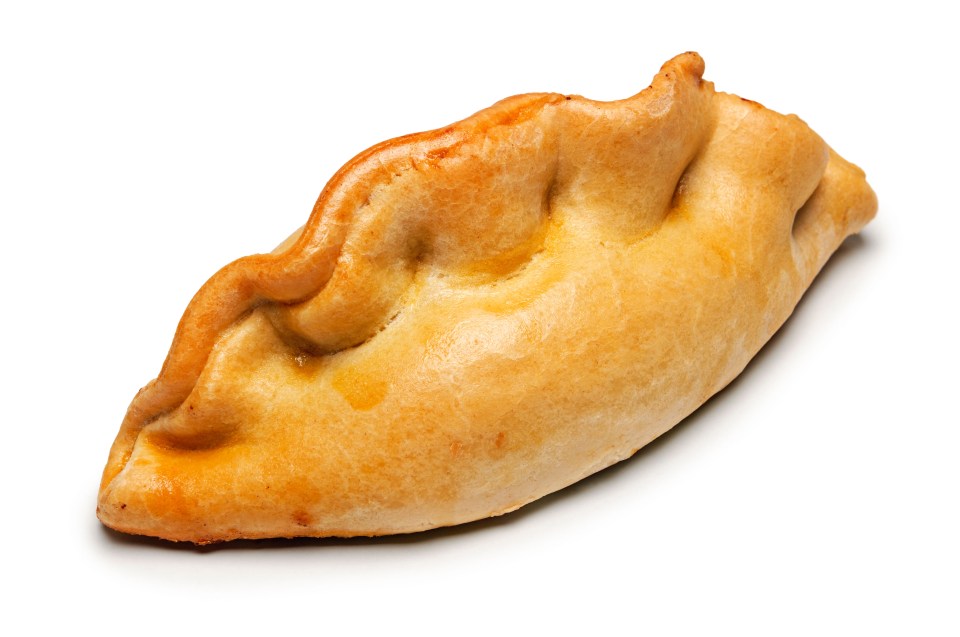 Here's what a real Cornish pasty looks like...