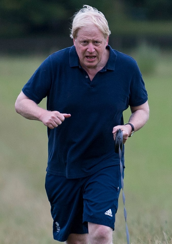 The PM has lost weight with extra jogging sessions