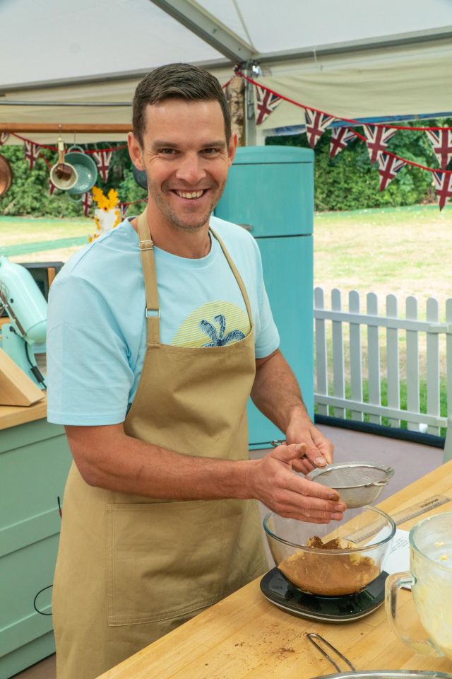 Dave is taking part in this year's series of The GBBO