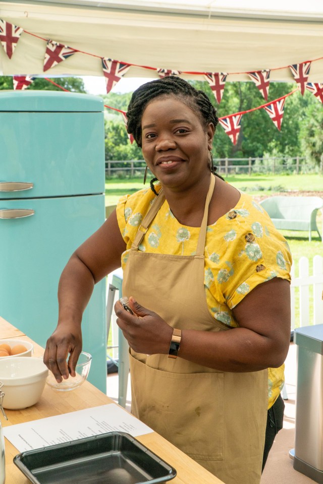 Hermine is an accountant from London and a contestant on The Great British Bake Off 2020