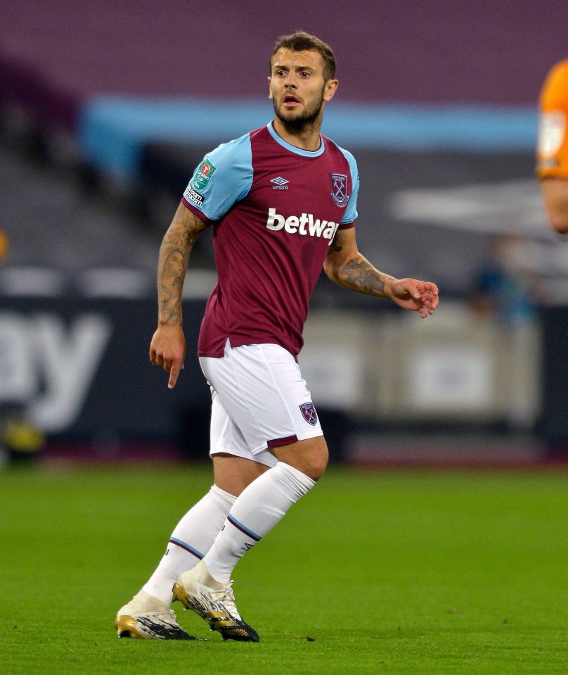 Jack Wilshere has had his contract terminated by West Ham after two years