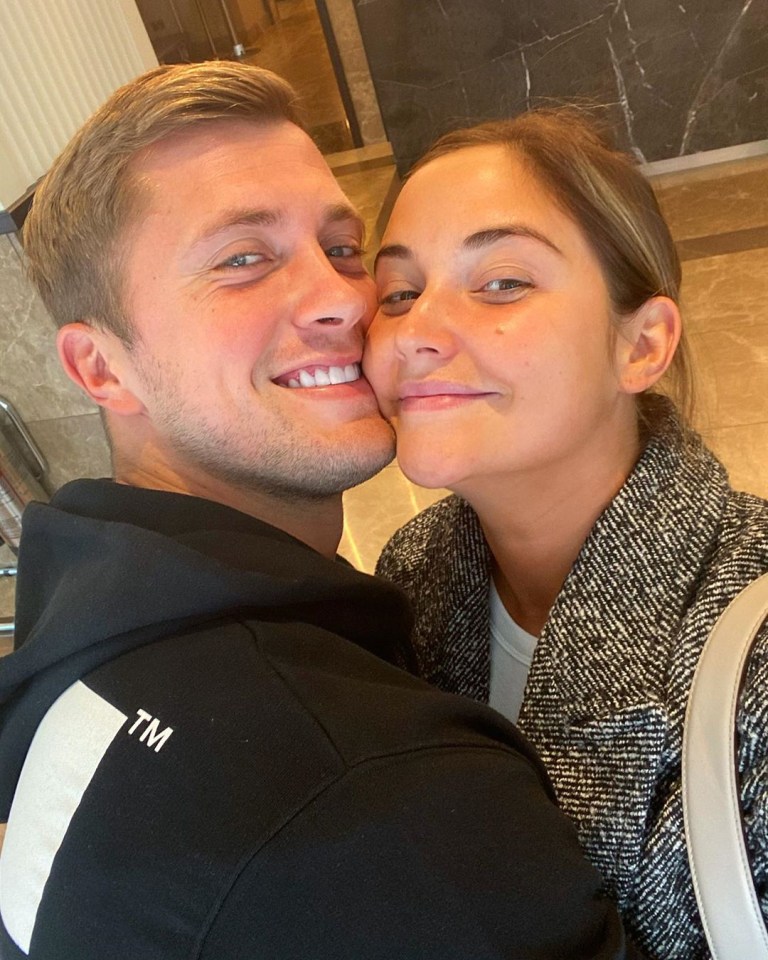 The married couple looked loved-up as ever in Jac's recent Instagram post