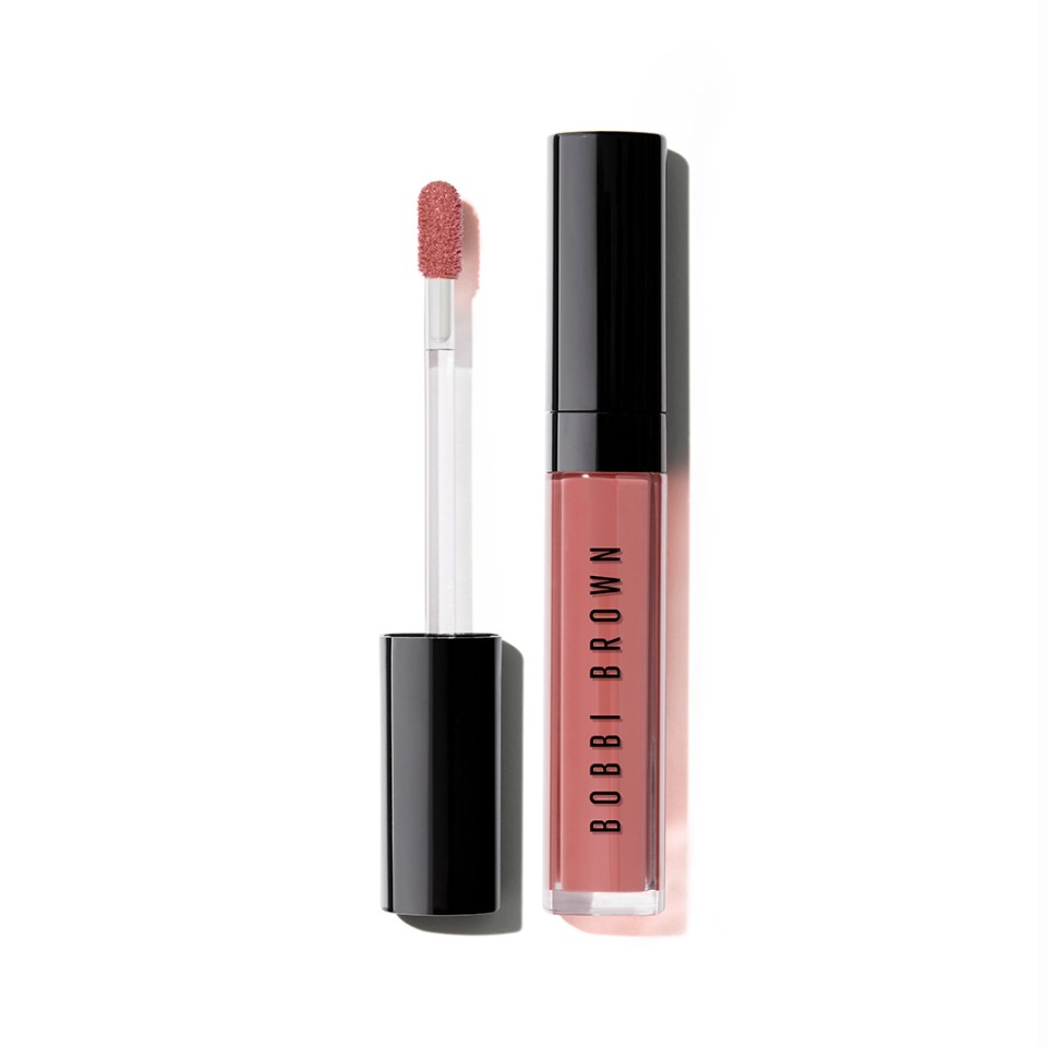 The Bobbi Brown Crushed Oil-Infused Gloss isn't sticky, it is has a super-smooth texture and lasts ages 