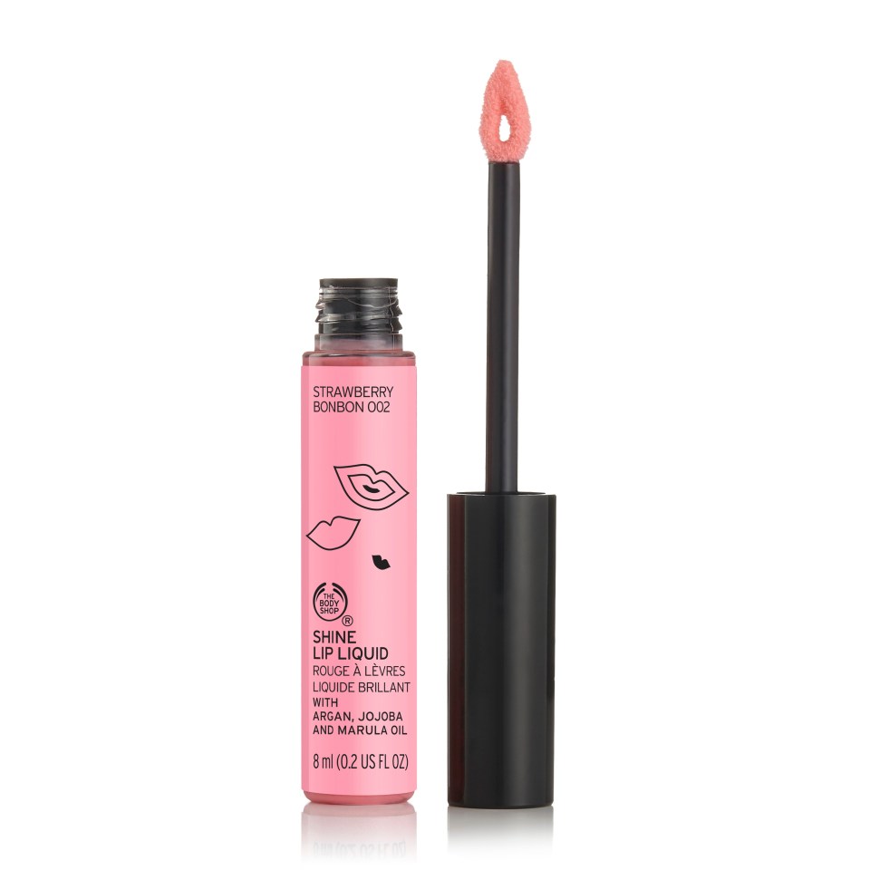 The Body Shop Sine Lip Liquid is moisturising and shiny