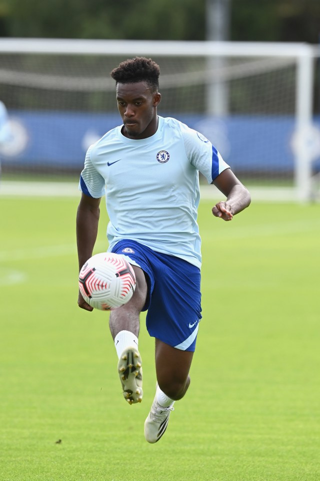 Hudson-Odoi is desperate to work his way back into the Chelsea XI