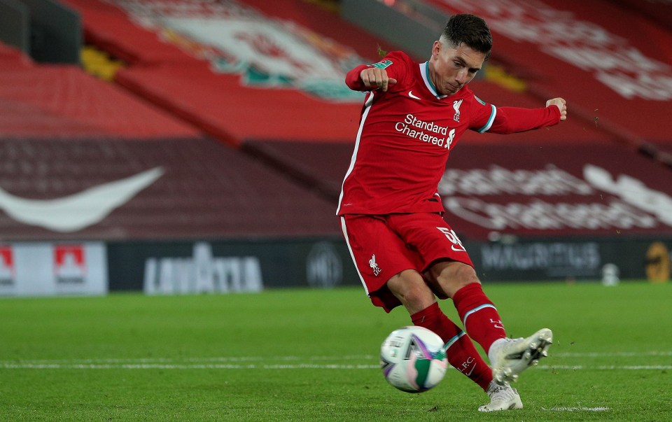 Harry Wilson misses his penalty against Arsenal with what could be his last kick in a Liverpool shirt this season