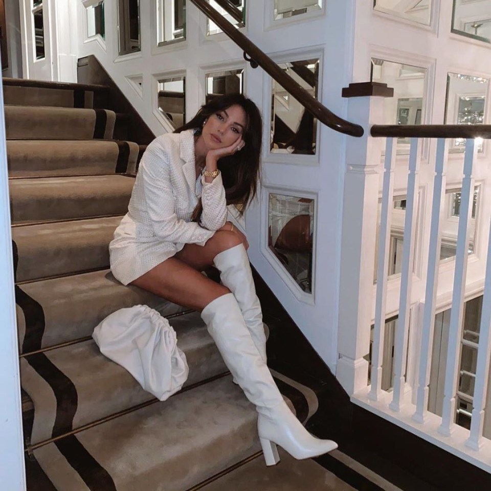 Actress Michelle Keegan posted this extremely chic shot on Instagram this week