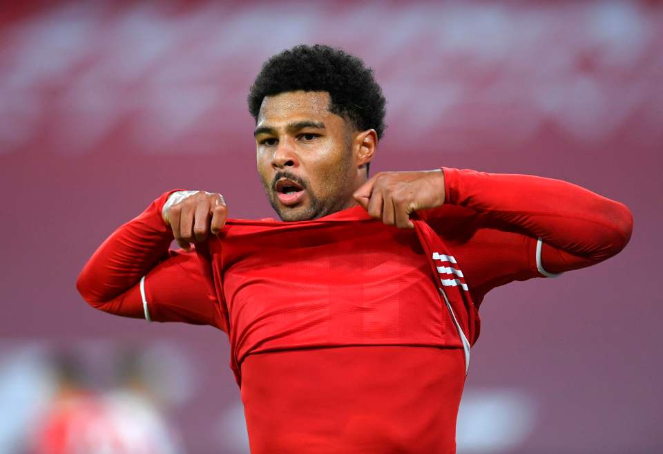 Serge Gnabry has tested positive for Covid-19 a little over 24 hours before Bayern's first Champions League game